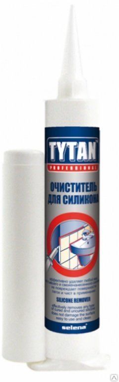 Очиститель для силикона 80мл TYTAN Professional Титан