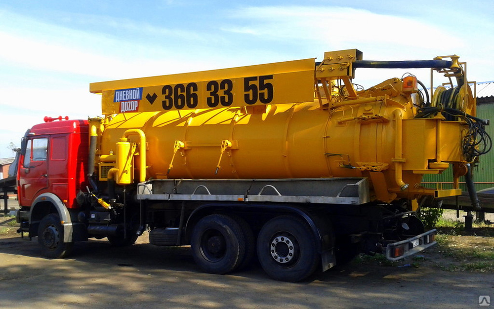 Аренда илососа (10м3) Минский район, цена от 160 бел. руб/ед. в Минске ...