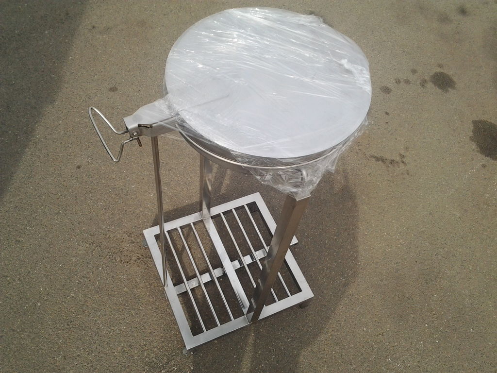 Стойка держатель для мусорных пакетов СДП-2 с крышкой, педальная купить ...