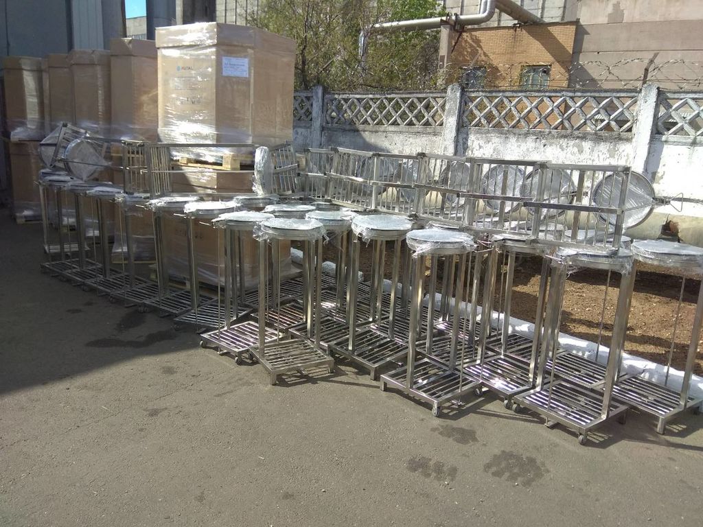 Стойка держатель для мусорных пакетов СДП-2 с крышкой, педальная купить ...