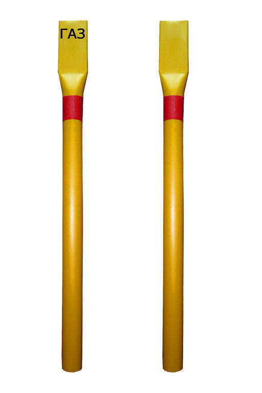 Столбик опознавательный для обозначения подземного газопровода h=1.8 м d мм