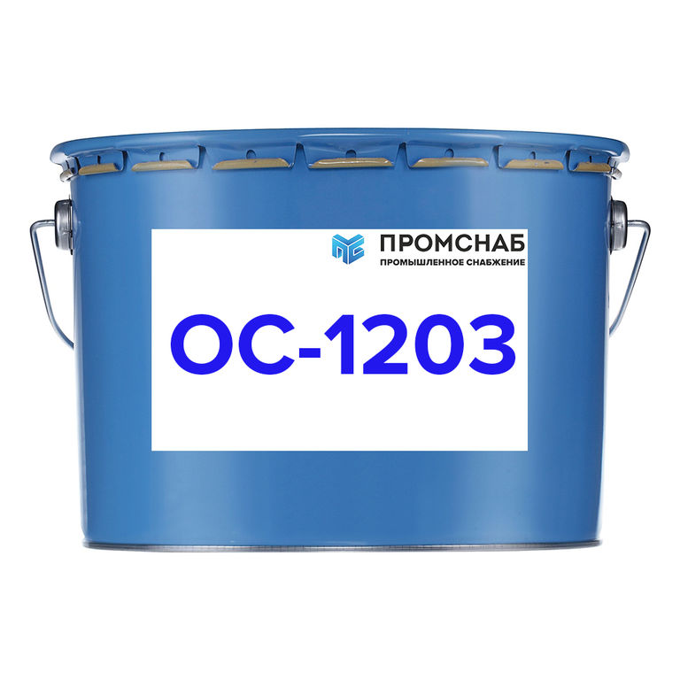 Краска органосиликатная композиция ОС-1203 цветная, RAL 25 кг