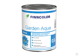 Акриловая эмаль Finncolor Garden Aqua Гарден Аква 