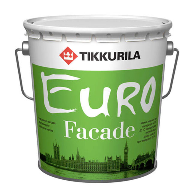 Краска фасадная Tikkurila EURO FACADE