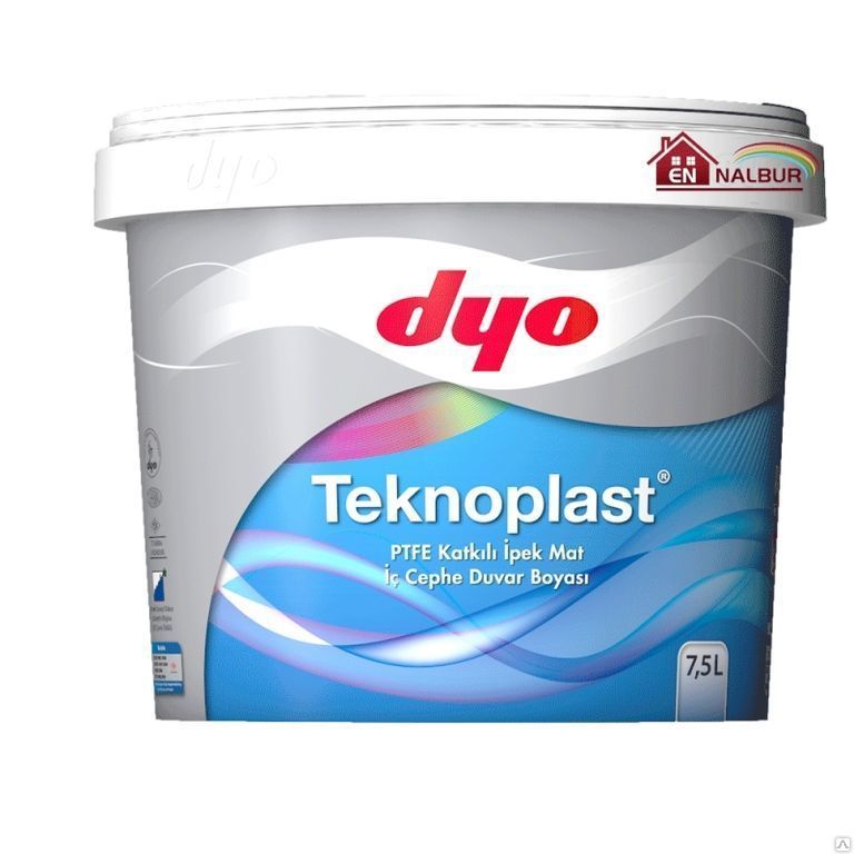 Водоэмульсионная краска DYO Teхнопласт 5л (6,6 кг)