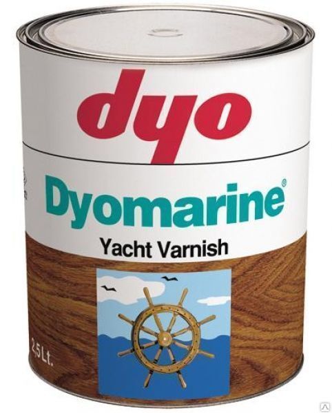 Dyomarine глянцевый яхтовый лак 2,5л