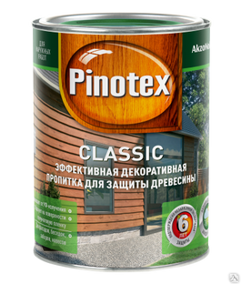 Pinotex Classic пропитка по дереву 