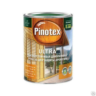 Pinotex Ultra защитное средство с лаком 