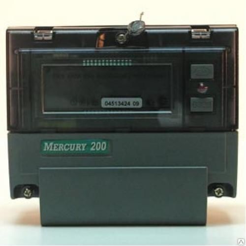 Счетчик Меркурий 200.02 5-60А однофазный многотарифный