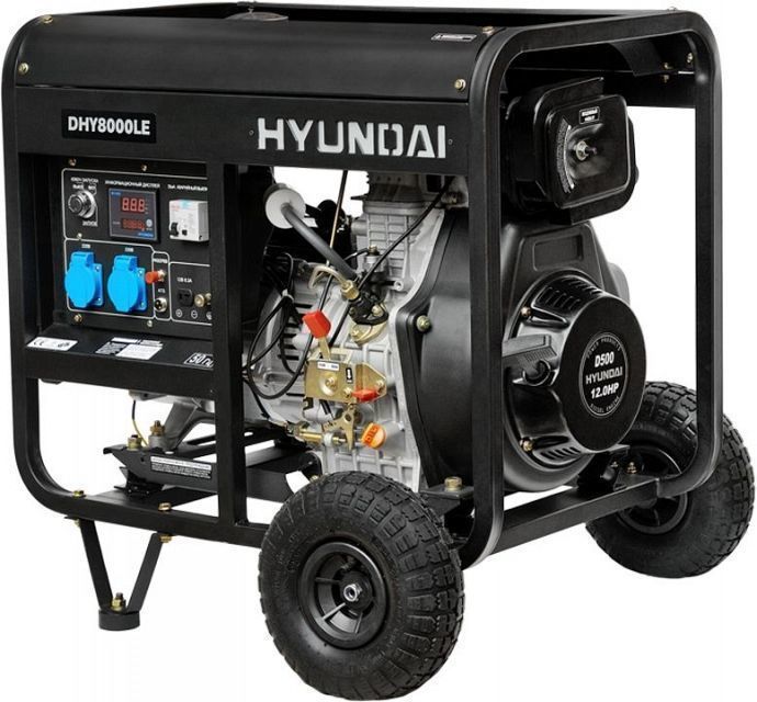Дизельный генератор HYUNDAI DHY 8000LE 1