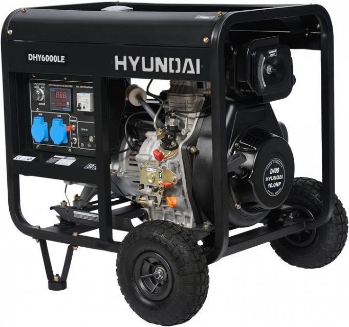 Дизельный генератор HYUNDAI DHY 6000LE #1