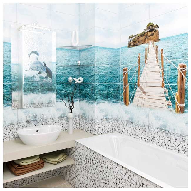 Отделка ванной панелями ПВХ в Москве — монтажников стеновых панелей, 46 отзывов на Профи