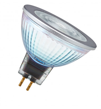 Лампа светодиодная диммируеммая LED 8Вт GU5.3 4000К 561лм спот 12V CL (замена 50Вт) MR16 DIM OSRAM Parathom