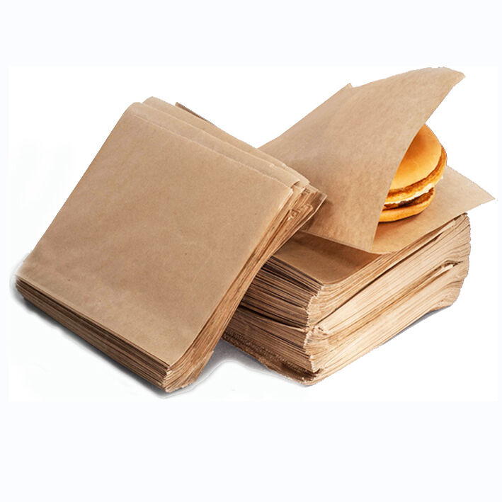 Бумажный пакет уголок для сэндвича