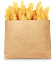 Бумажный пакет для картофеля-фри 3