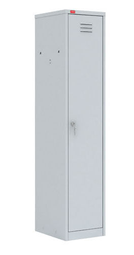 Односекционный металлический шкаф для одежды ШРМ-21