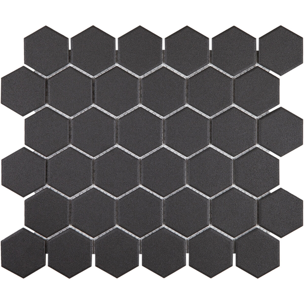 Мозаика керамическая KHG51-2U Imagine Lab черная матовая