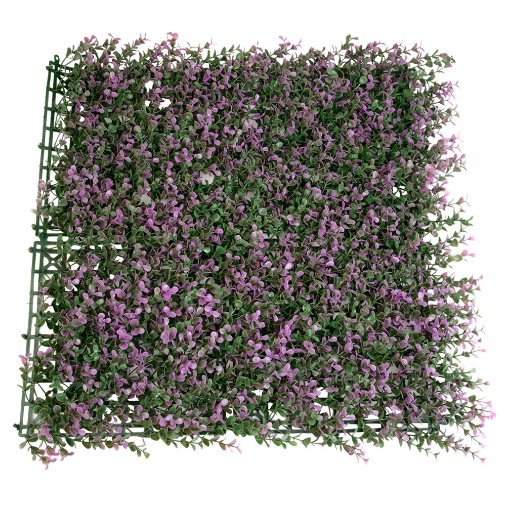 Трава искусственная 50*50 см/ MZ188003G Самшит Зелёно-Фиолетовый Minzo