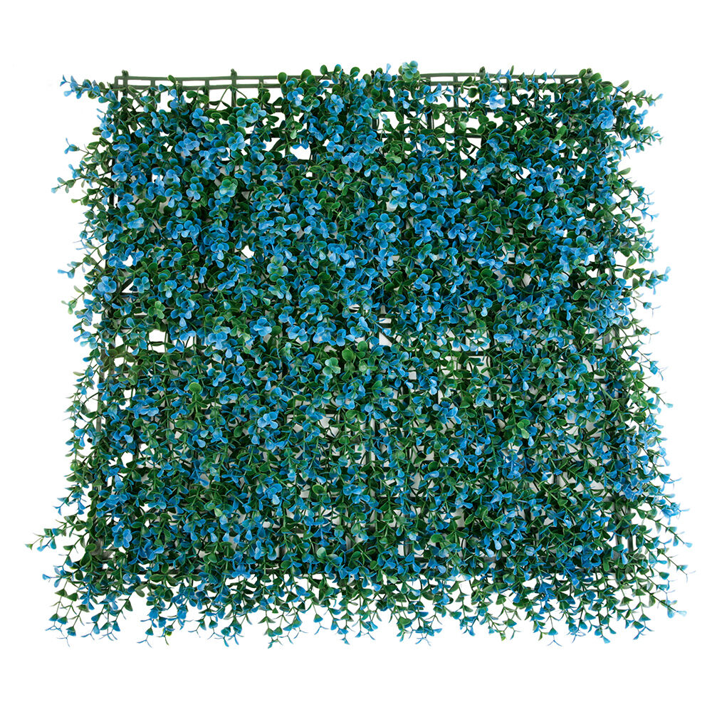 Трава искусственная 50*50 см/ MZ188003F Самшит Зелёно-Синий Minzo