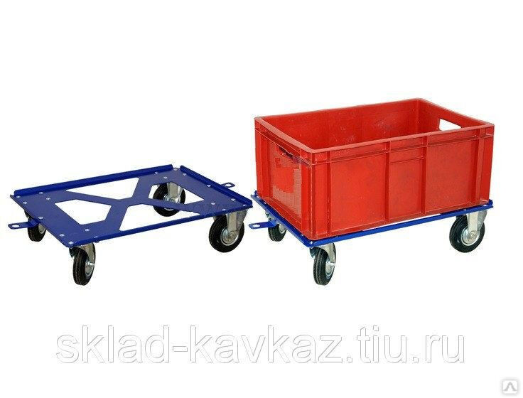 Тележка для транспортировки пластиковой тары Rusklad