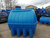 Емкость транспортировочная пластиковая овально-горизонтальная 5000 л синяя Aquaplast #6