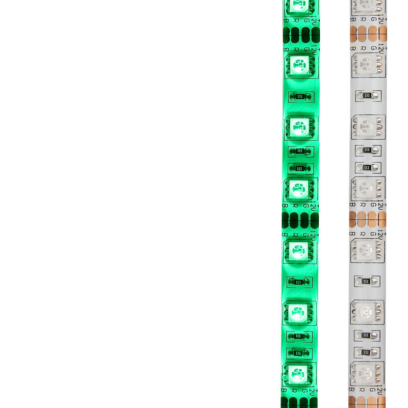 LED лента силикон,10 мм, IP65, SMD 5050, 60 LED/m, 12 V, цвет свечения зеленый "Lamper" 5