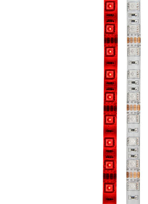 LED лента силикон,10 мм, IP65, SMD 5050, 60 LED/m, 12 V, цвет свечения красный "Lamper" 2