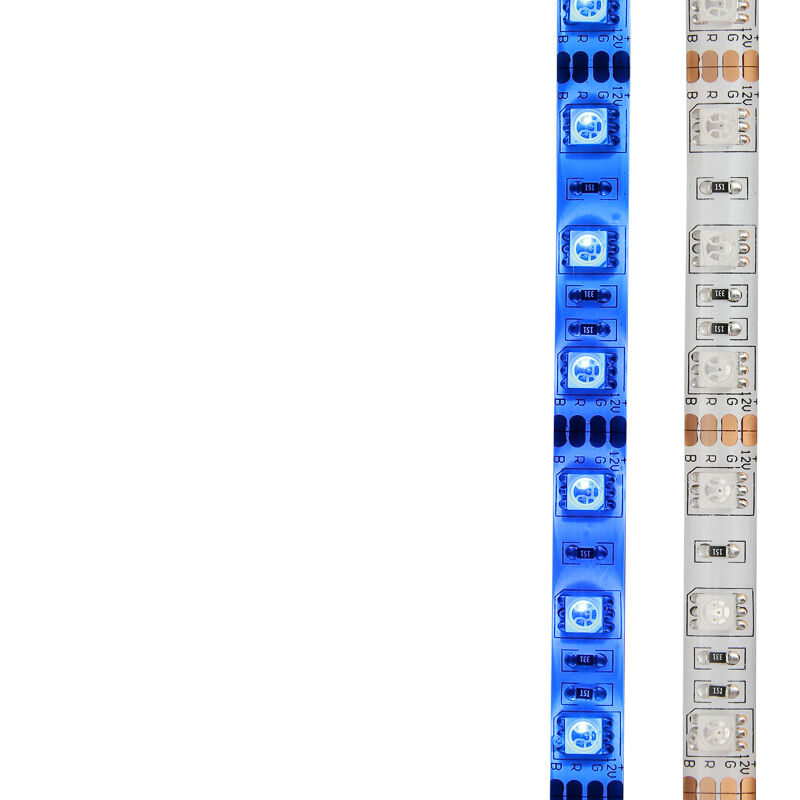 LED лента силикон,10 мм, IP65, SMD 5050, 60 LED/m, 12 V, цвет свечения синий "Lamper" 5