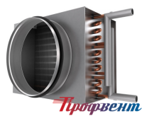 Воздухонагреватель водяной ВНВ круглый 250
