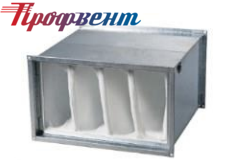 Фильтр вентиляционный для прямоугольных каналов ФВП-500х300, h 500