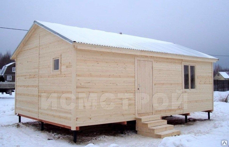 Дачный дом 8х5 «Комфорт», цена в Москве от компании ИСМСТРОЙ