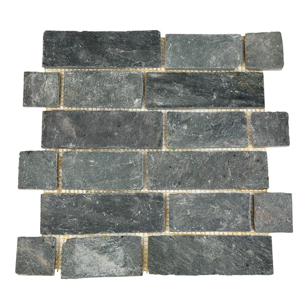 Каменная мозаика MS0547-51015 СЛАНЕЦ темно-серый Sekitein