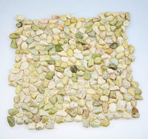 Каменная мозаика MS5007 ГАЛЬКА крупная зелёная Sekitein