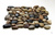 Каменная мозаика MS00-5Т ГАЛЬКА серо-черный Sekitein #2