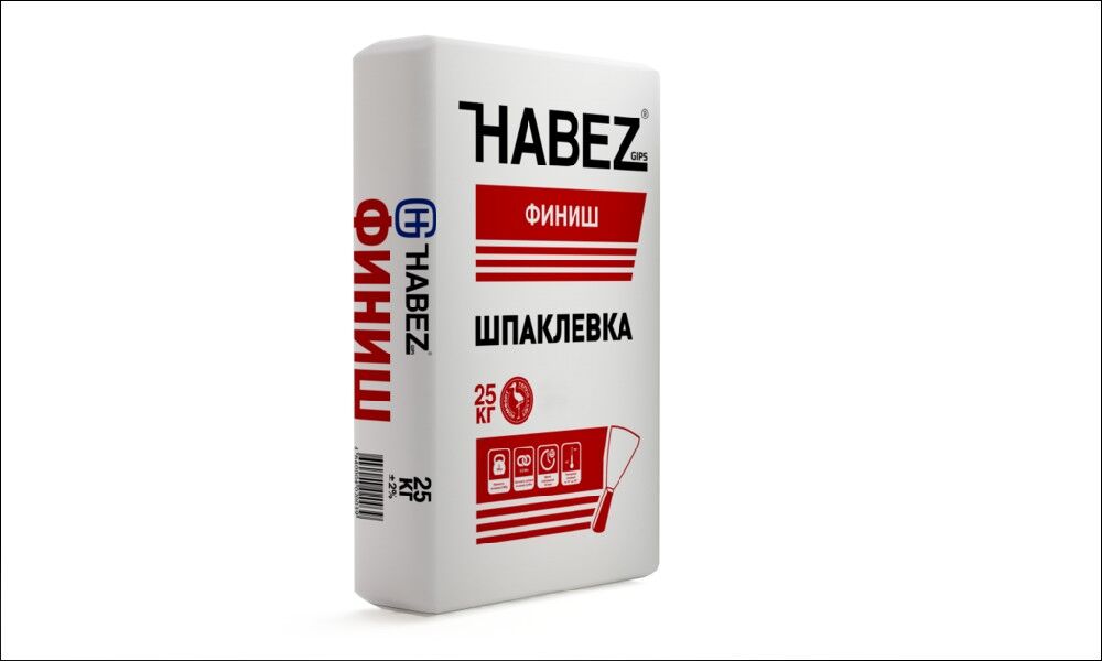 Гипсовая шпаклевочная смесь 25 кг HABEZ-ФИНИШ