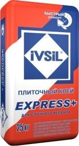Клей плиточный IVSIL EXPRESS+ 25 кг