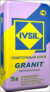 Клей плиточный IVSIL GRANIT 25 кг 