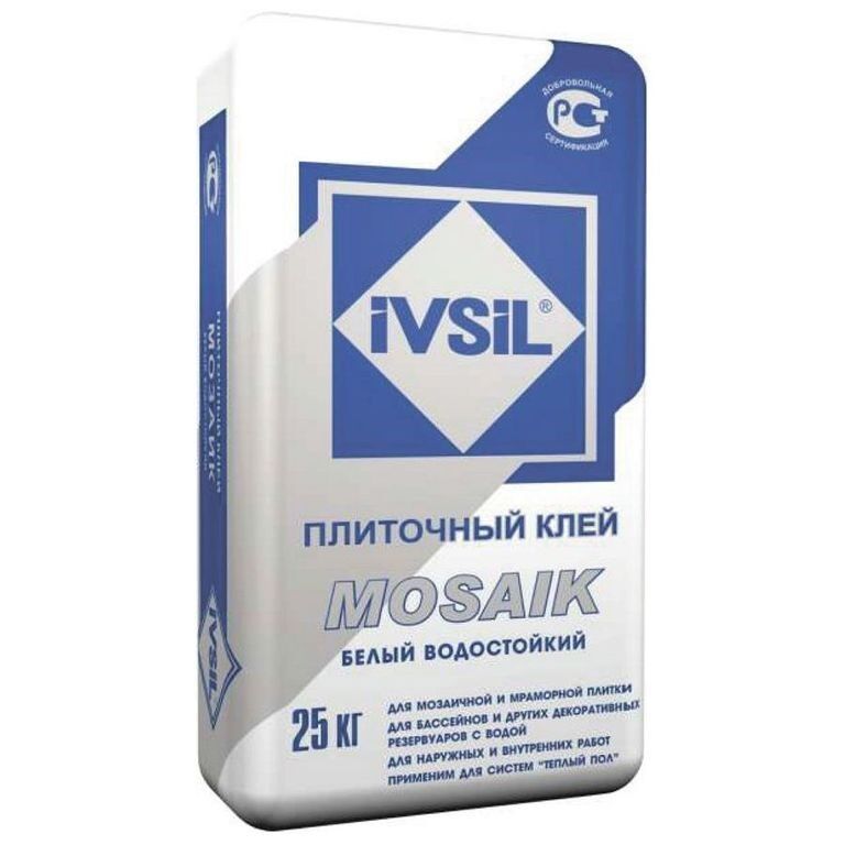 Клей плиточный IVSIL MOSAIK 5 кг