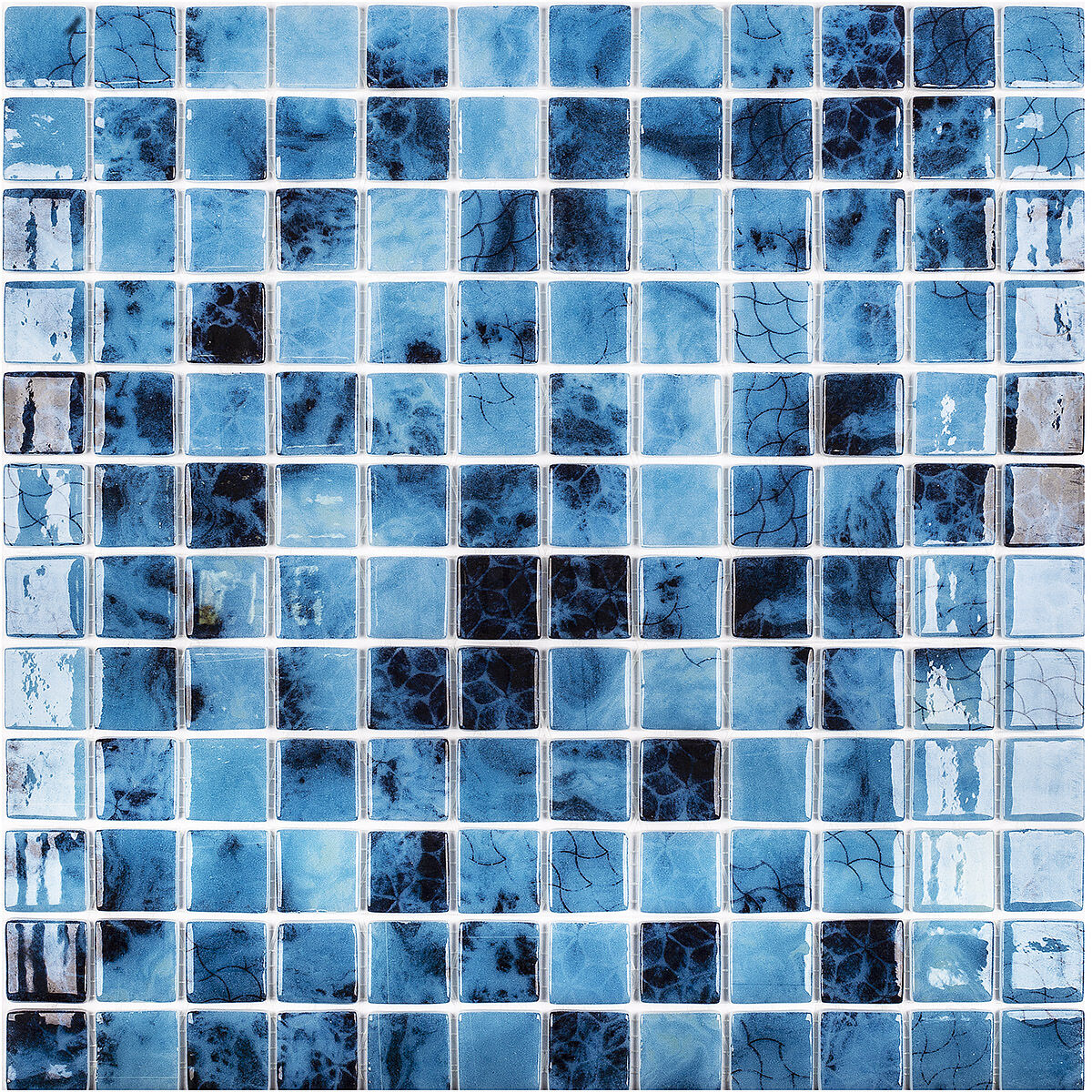 Стеклянная мозаика Nature 5605 Olympic 25x25 Vidrepur