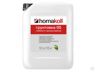 Дисперсионная грунтовка homakoll 05C Prof КОНЦЕНТРАТ) 10 кг 
