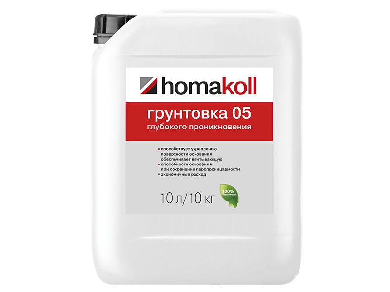 Дисперсионная грунтовка homakoll 05C Prof КОНЦЕНТРАТ) 10 кг