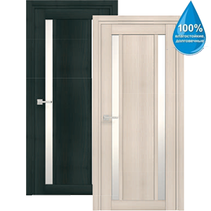 Двери AquaDoor, Венге, размер 2100*1000