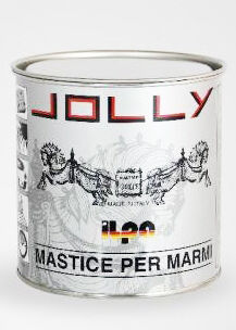 Клей-мастика (цвет белый) полиэфирная смола для камня фирмы Ilpa "Jolly" 0,75л.
