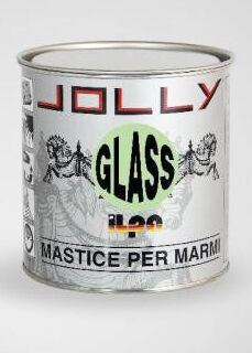 Клей-мастика (цвет прозрачный) на основе полиэфирных смол Ilpa "Jolly Glass" - 0,75л.