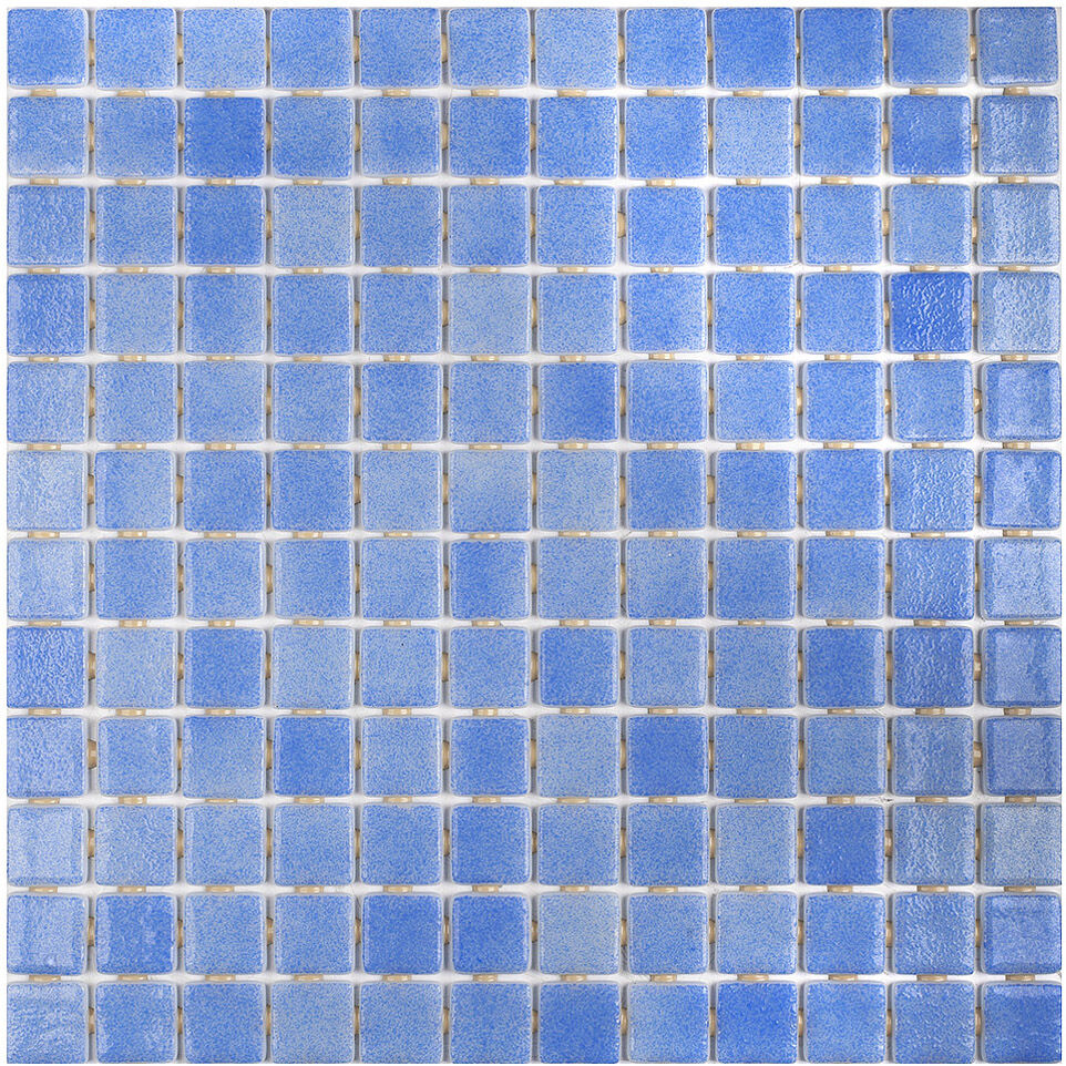 Стеклянная мозаика Colors 110 P (на бумаге) Vidrepur синяя