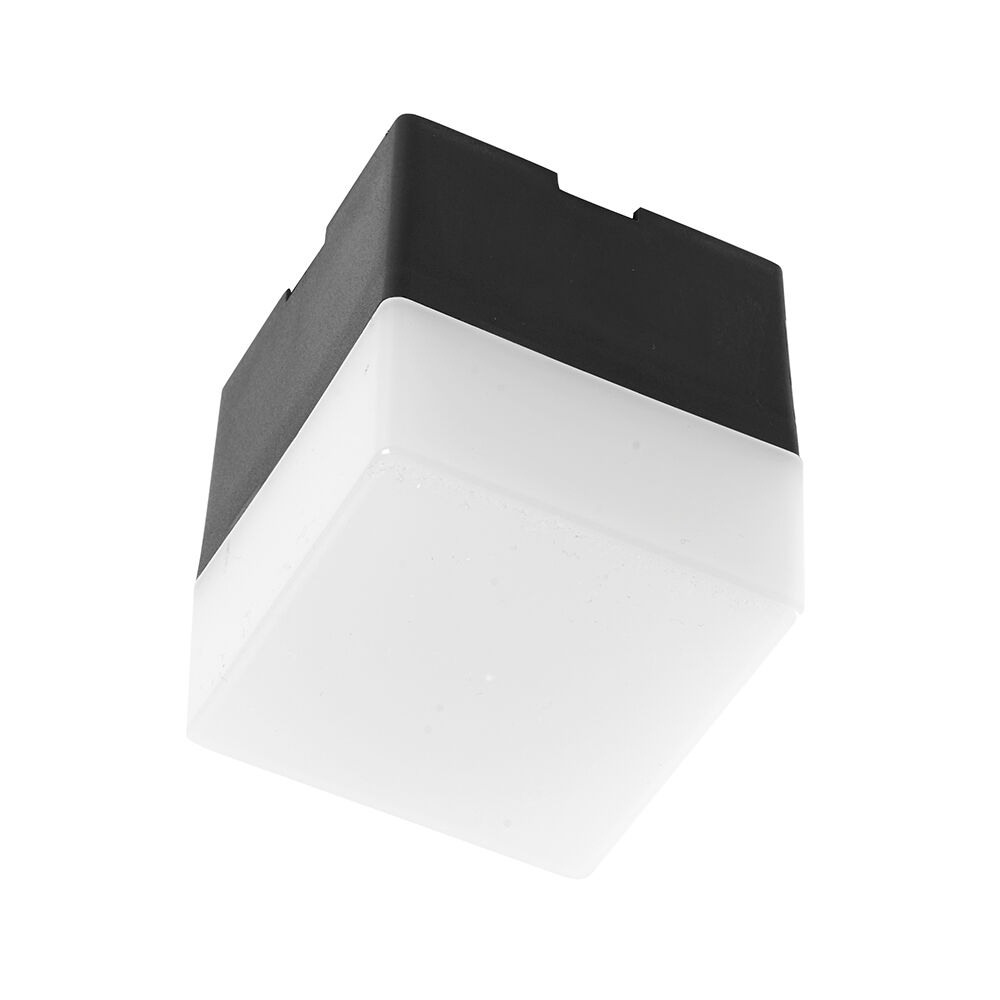 Светильник светодиодный Feron AL4021 IP20 3W 6500К, пластик, черный 50*50*55мм 41689