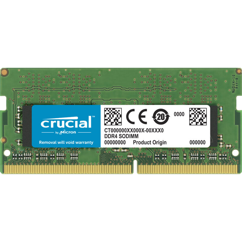 CT32G4SFD832A, Модуль памяти Crucial by Micron 32GB SODIMM DDR4 3200MHz
