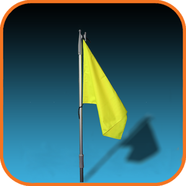 Флаг желтый "Купание разрешено", 70x100см 5