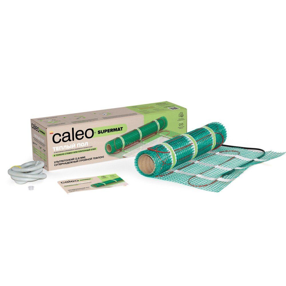 Комплект теплого пола CALEO SUPERMAT 200 Вт/м2; 12,0 м2 Caleo