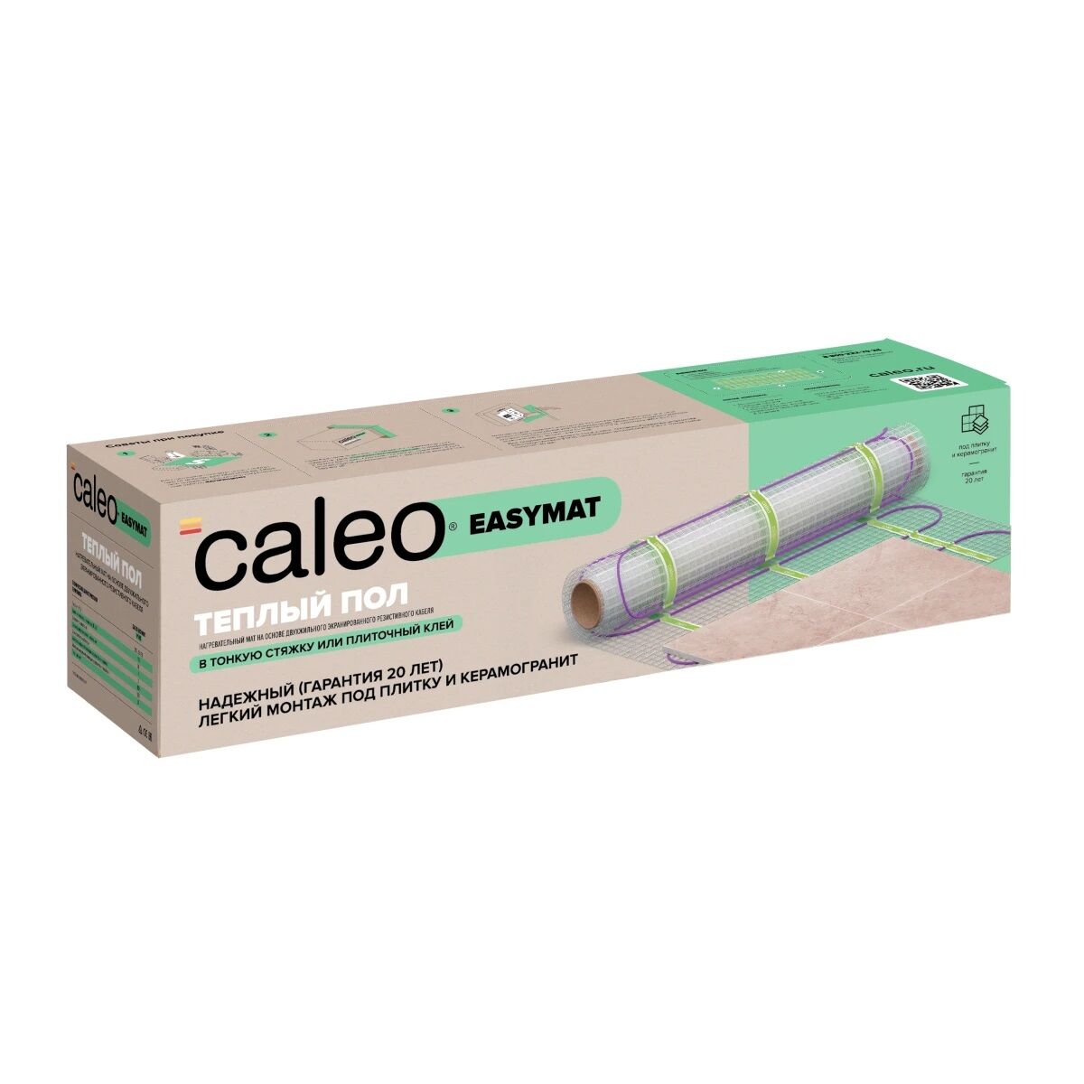 Мат нагревательный CALEO EASYMAT 140-0,5-8,0 Caleo